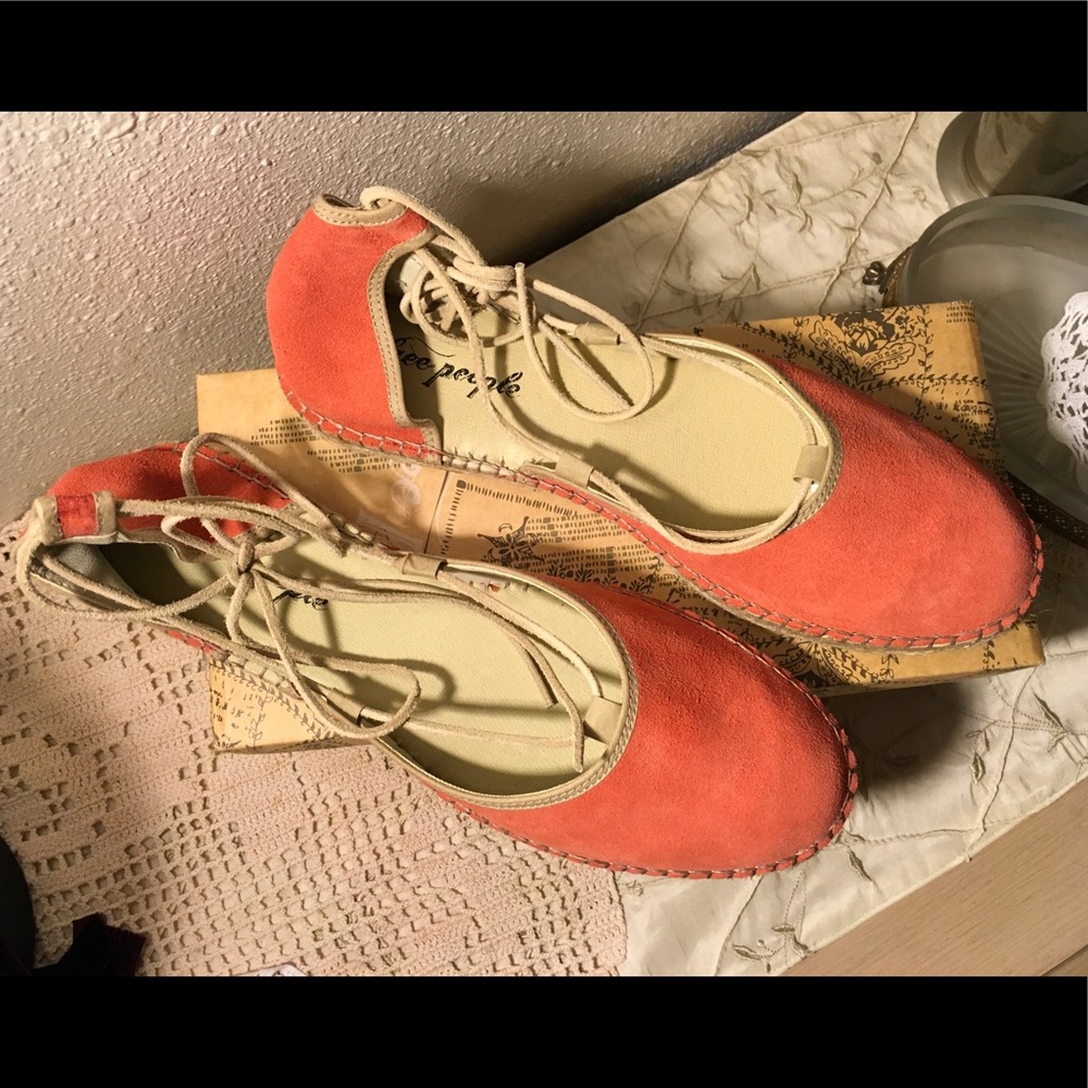 NWOT, Free People Marina Lace Up